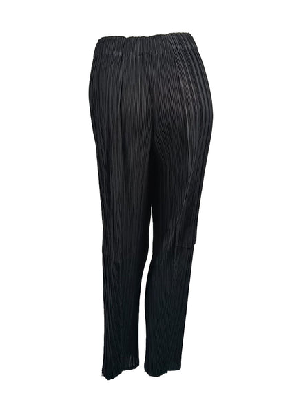 Slim Pleated Pants
