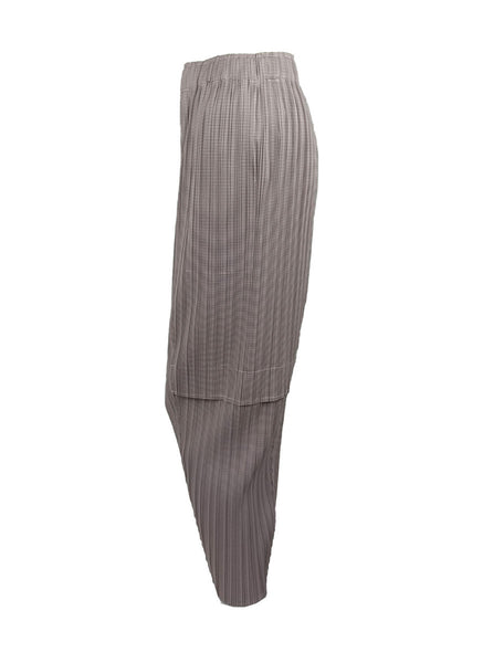 Slim Pleated Pants