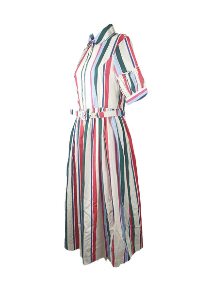 Bold Lines Striped Dress