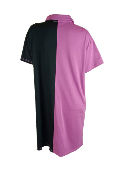 Sweetheart Polo Shirt Dress
