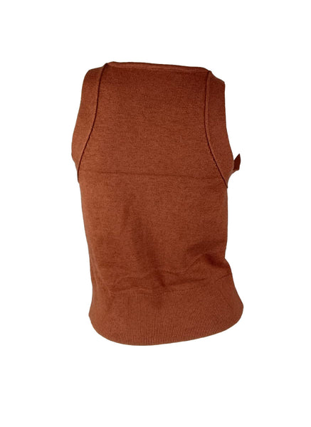 Crystal Detailed Sleeveless Top