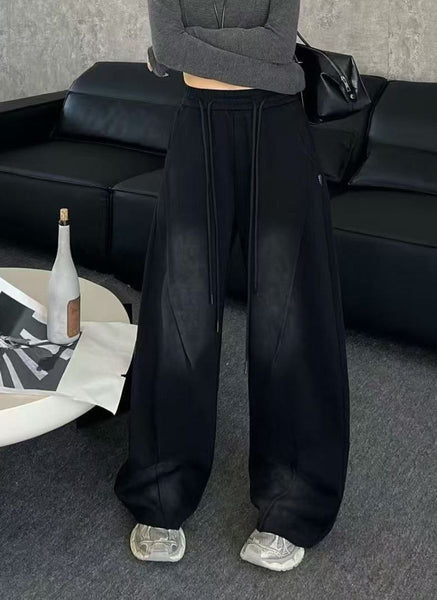 4250001 Wide-Leg Drawstring Sweatpants *Preorder