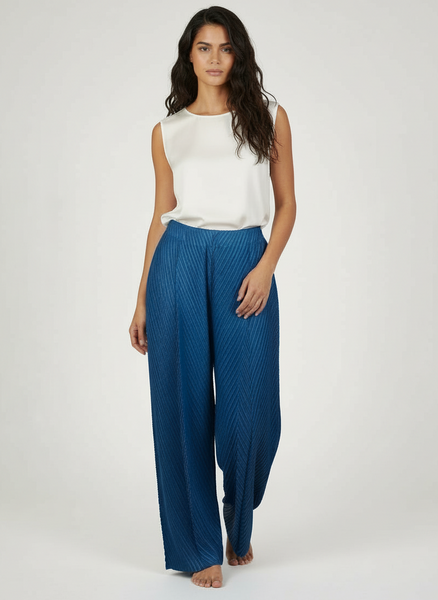 High Waist Pleated Pants