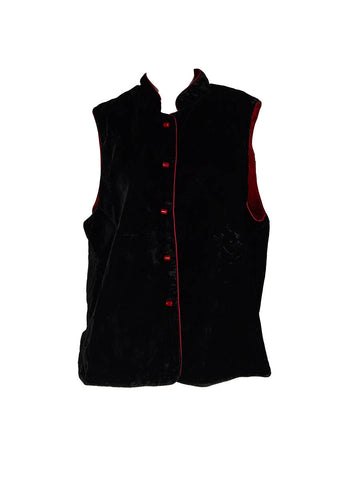 1250032 Velvet Reversible Vest Top *Last Piece
