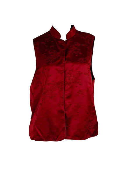 1250032 Velvet Reversible Vest Top *Last Piece
