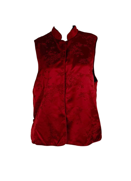 1250032 Velvet Reversible Vest Top *Last Piece
