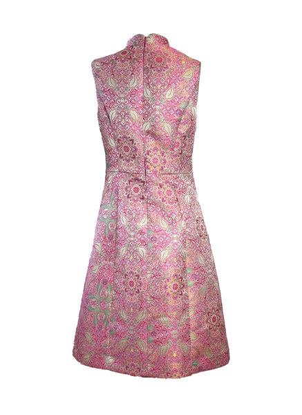 Pastel Floral A-line Cheongsam