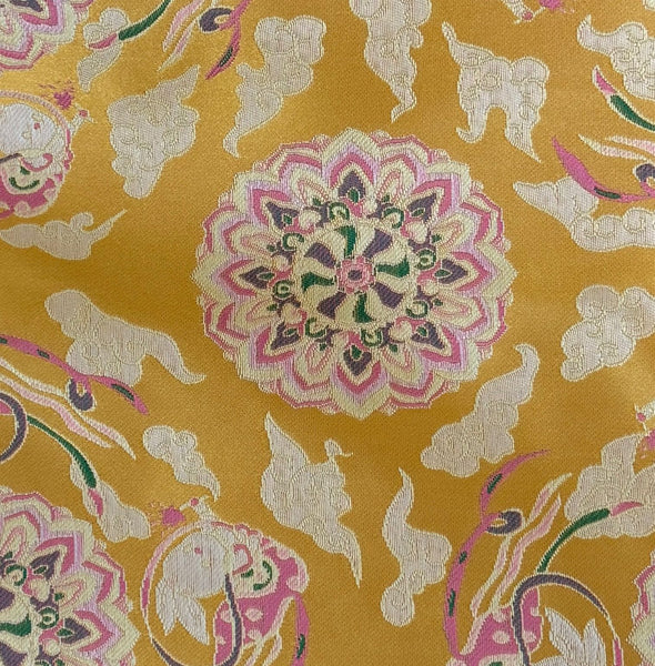 Circular Floral Motifs Cheongsam