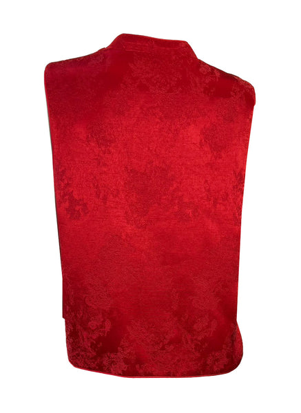 Mandarin Collar Vest Top