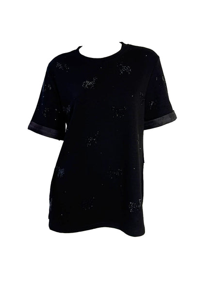 Sequin Horses Motifs Tee