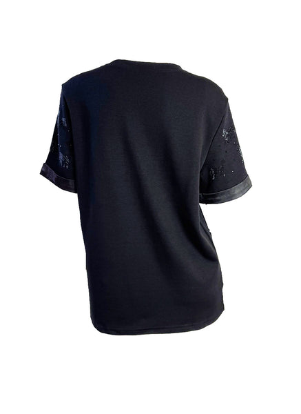 Sequin Horses Motifs Tee