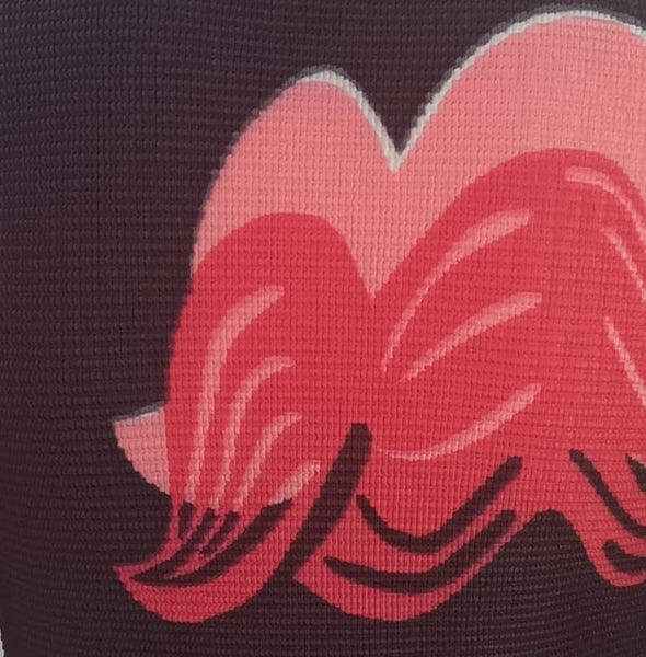 Wave-like Pleated top