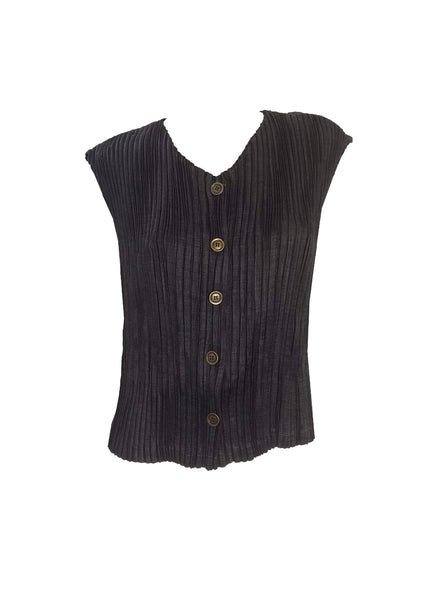 Pleated Vest Top
