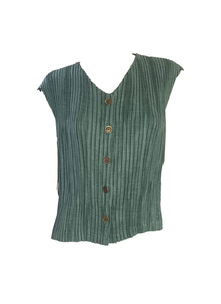 Pleated Vest Top