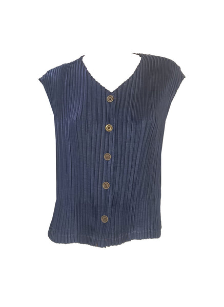 Pleated Vest Top