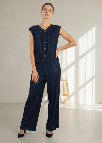 Pleated Vest Top