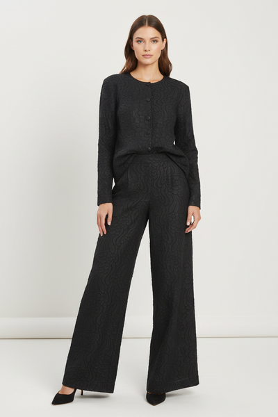 Pebbles Embossed Top & Pants Set