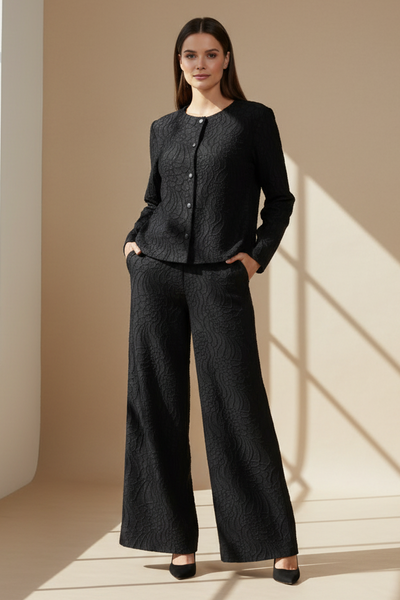 Pebbles Embossed Top & Pants Set