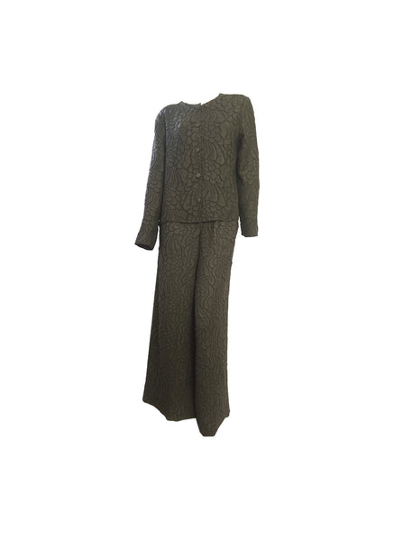 Pebbles Embossed Top & Pants Set