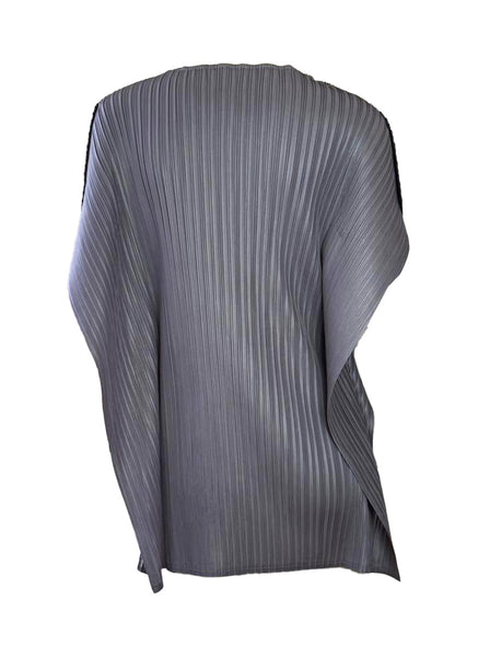 Relaxed Short Sleeve Pleated Top
