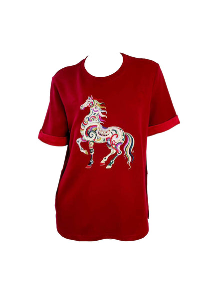 Bold Horse Embrodiered Tee