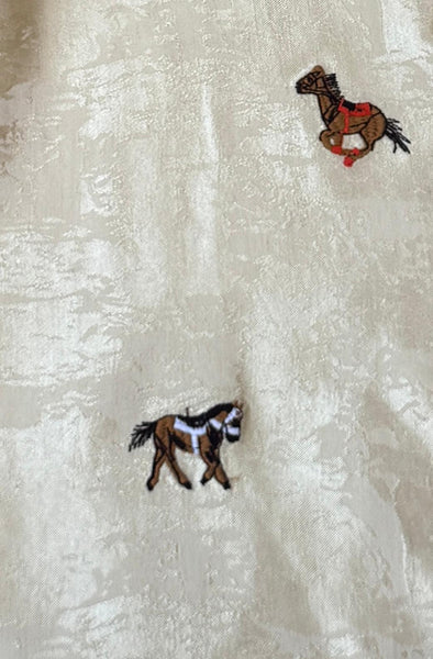 Horse Motifs Cheongsam Style Jacket