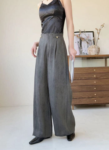 3250014 Wide Leg Linen Pants *Last Piece