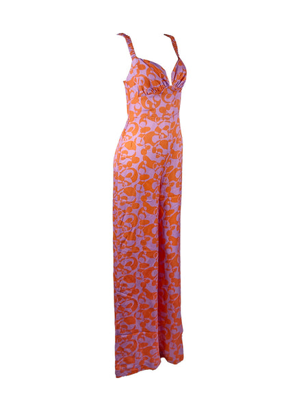 2250005 Printed Jumpsuits
