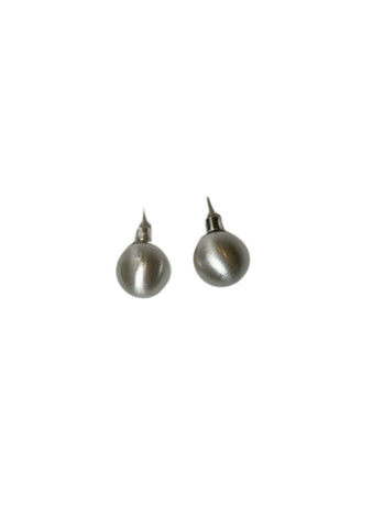 3240043 Metal Ball Shaped Earrings *Last Piece