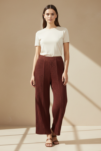 Pocket Pleated Pants