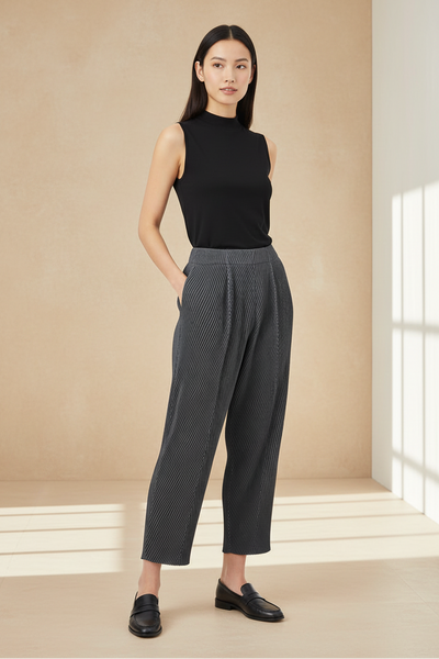 Pocket Pleated Pants