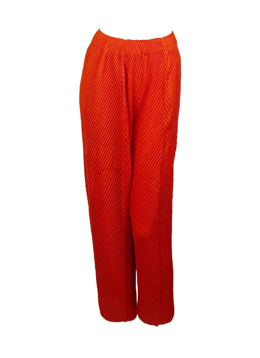 3240048 Pocket Pleated Pants *Orange
