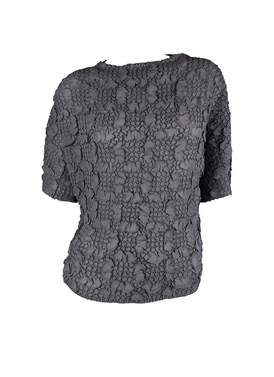 3250001 Printed Pleats Top *Last Piece