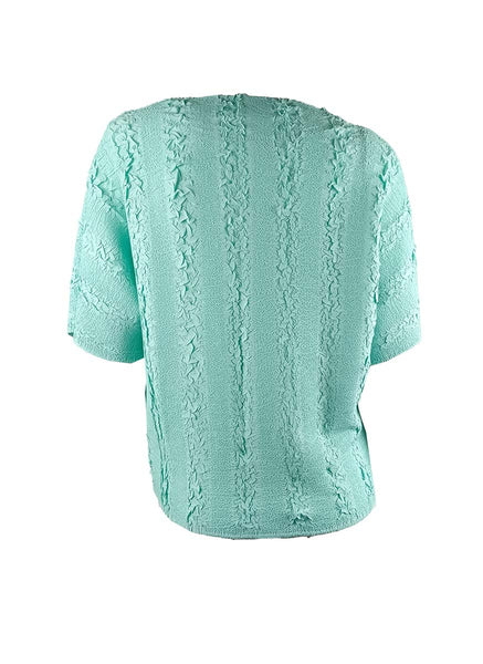3250002 Embossed Pleats Top *Last Piece