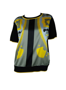 3250010 Silk Blended Knitted Top *Preorder