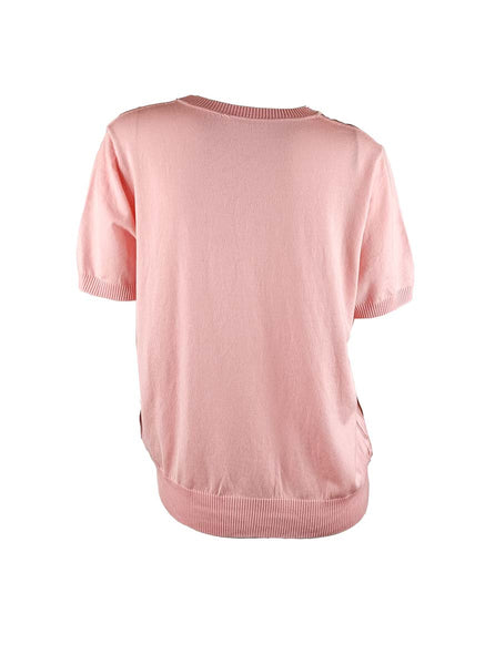 3250013 Silk Blended Knitted Top *Preorder