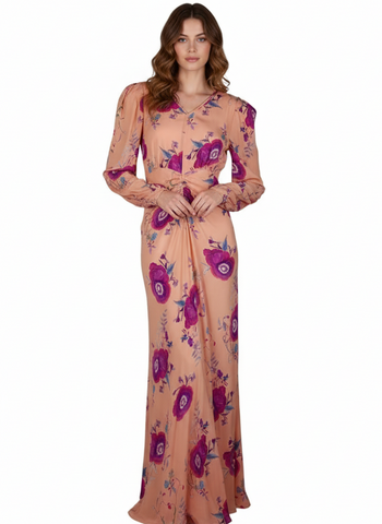 Floral Print Midi Dress