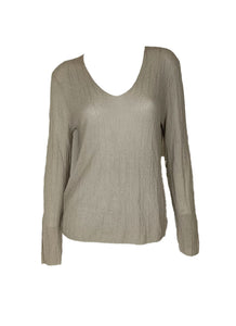 3250044 V-Neck Long Sleeve Knitted Top *Last Piece