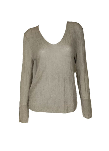 3250044 V-Neck Long Sleeve Knitted Top *Last Piece