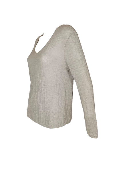 3250044 V-Neck Long Sleeve Knitted Top *Last Piece