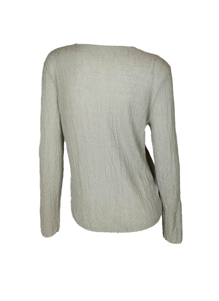 3250044 V-Neck Long Sleeve Knitted Top *Last Piece