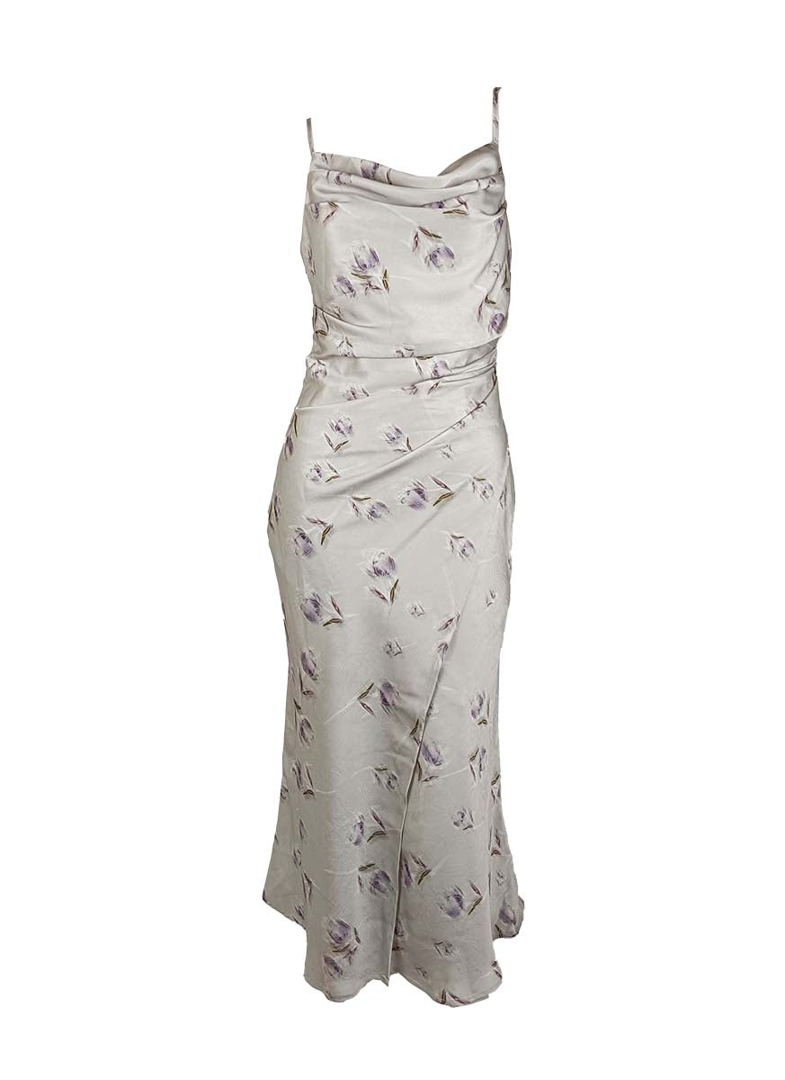 3250054 Floral Printed Slip Dress