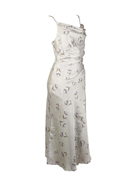 3250054 Floral Printed Slip Dress