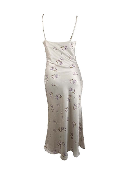 3250054 Floral Printed Slip Dress