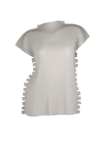 3250058 Sawtooth Design Pleated Top *Preorder