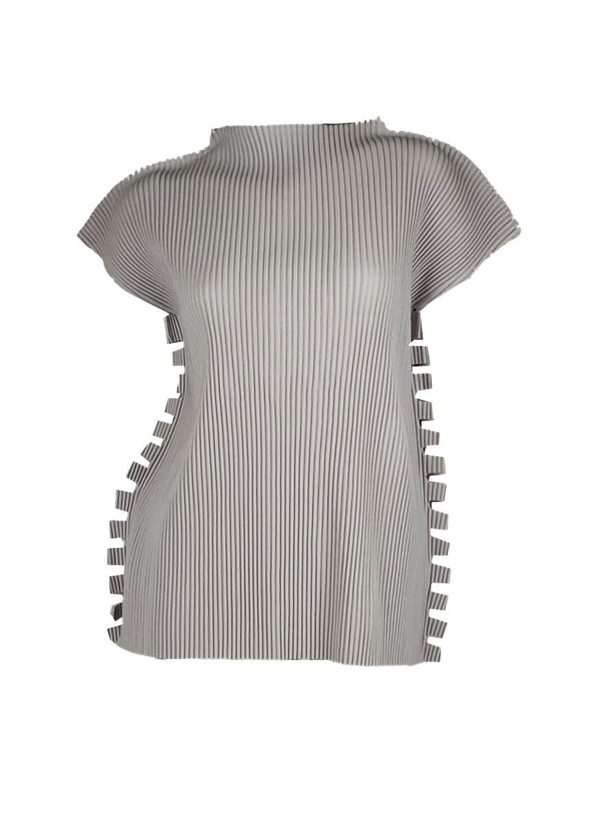 3250058 Sawtooth Design Pleated Top *Last Piece