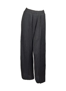 3250084 Pleated Pants *Black