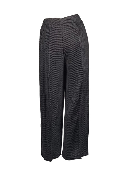 3250084 Pleated Pants *Black