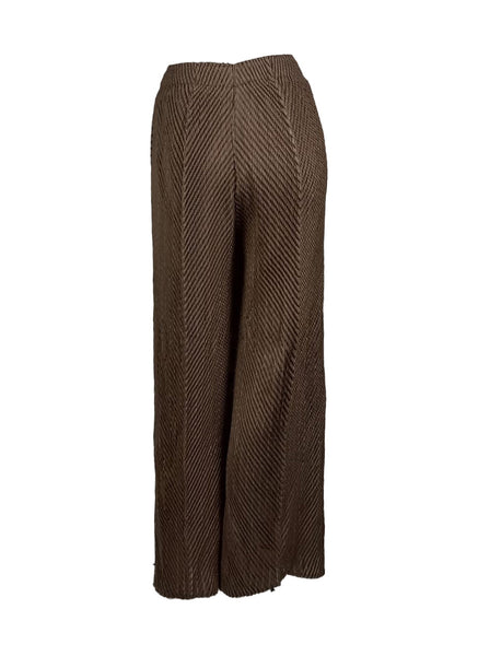 3250084 Pleated Pants *Brown
