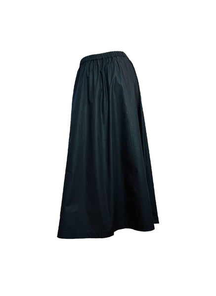 Elastic Waist Flare Skirt